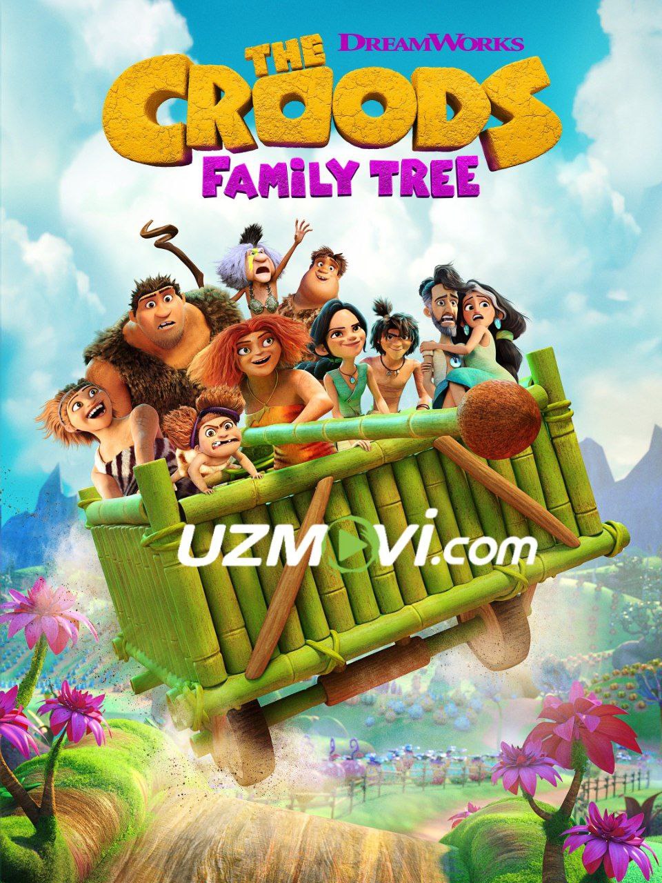 Krudslar oilasi oila daraxti yangi mult serial barcha qismlari uzbek o'zbek tilida