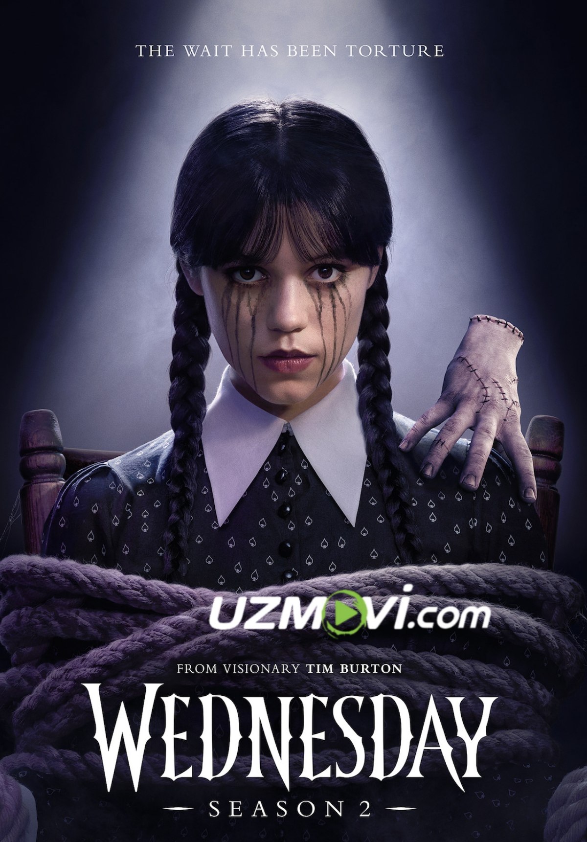 Venzdey 2 fasl mavsum  premyera yangi serial barcha qismlari uzbek o'zbek tilida Wednesdey Uenzdey