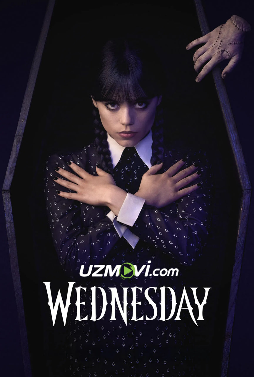 Venzdey 2 fasl mavsum 2-bo'lim 5 6 7 8 qismlar premyera yangi serial barcha qismlari uzbek o'zbek tilida Wednesdey Uenzdey