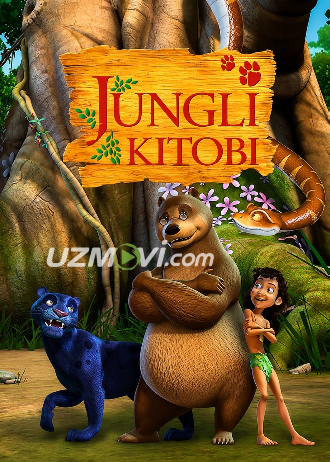 Jungli Kitobi multserial barcha qismlari uzbek o'zbek tilida