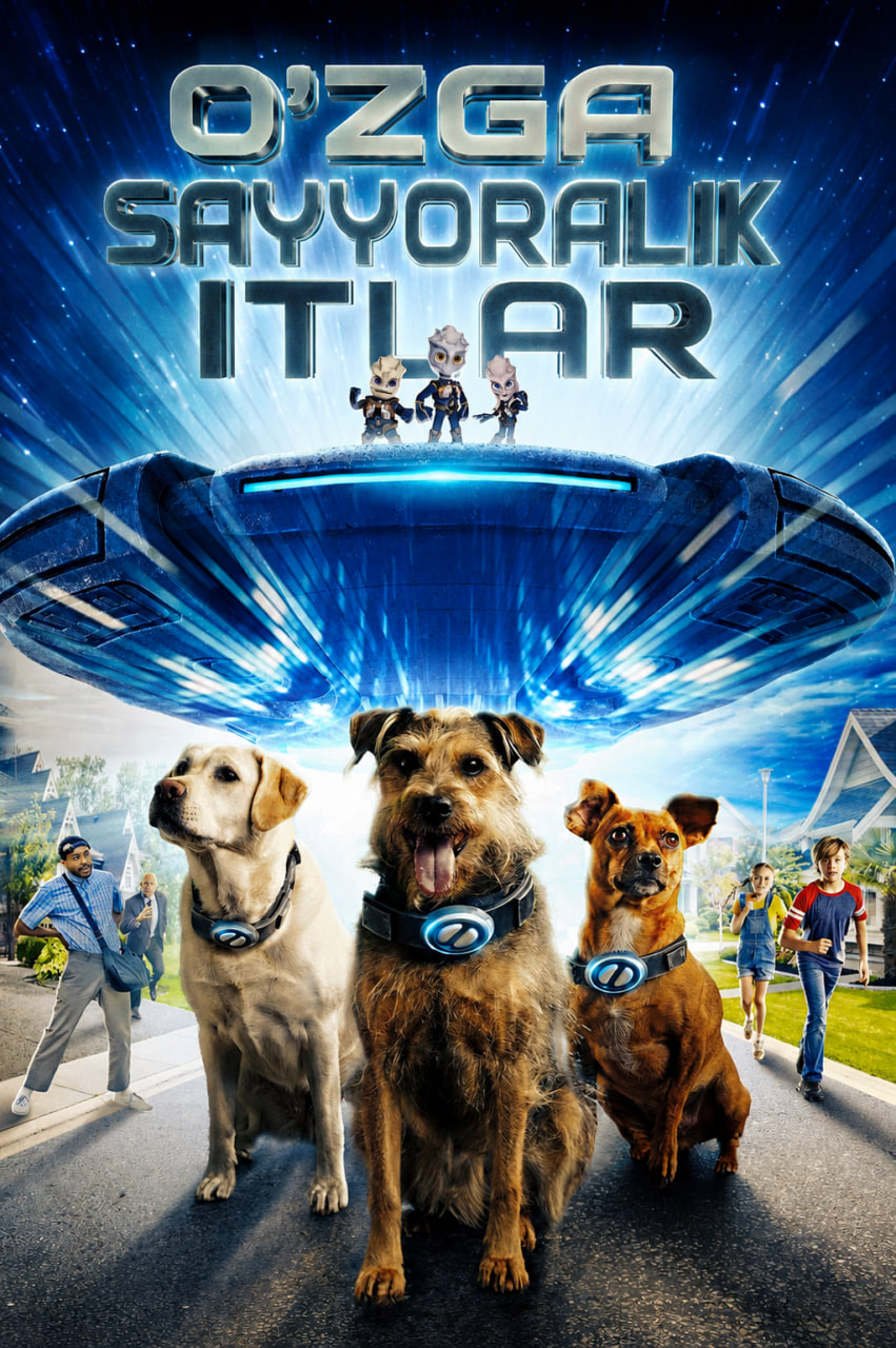 O'zga sayyoralik itlar / Samoviy kuchukchalar / Dumli begonalar (multfilm, o'zbek tilida, Uzbek)